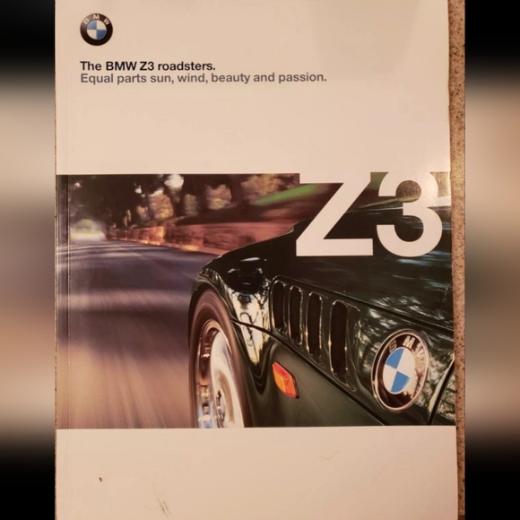 BMW Z3 M Roadster UT Models 1996 1/18 + BMW Z3 Brochure Catalogs - Picture 6 of 9